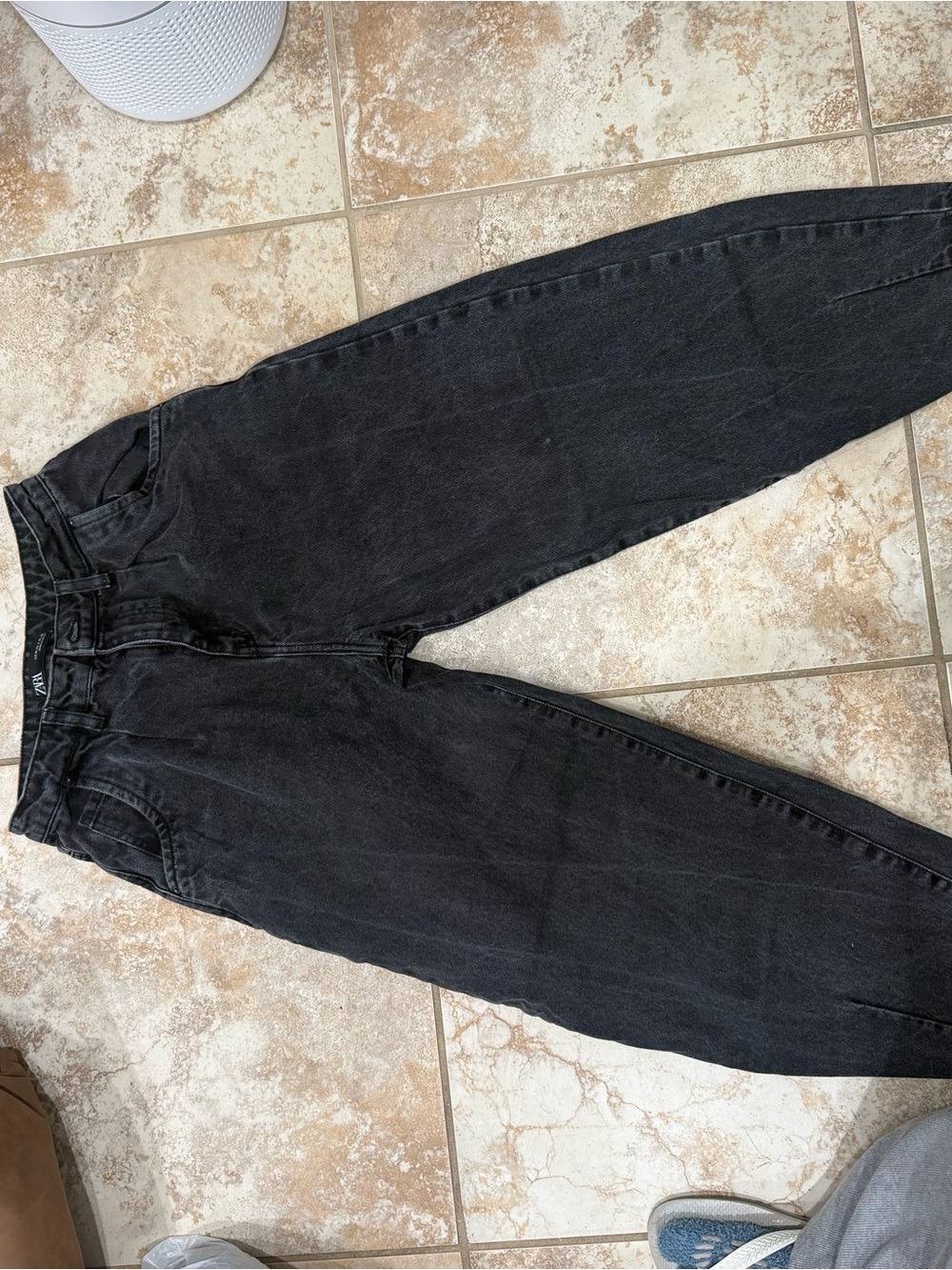 Zara Black Boyfriend Jeans